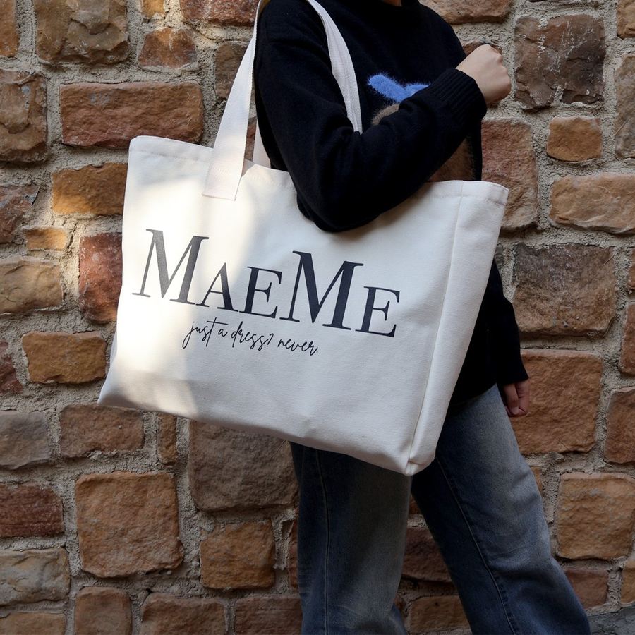 Custom street canvas tote bag